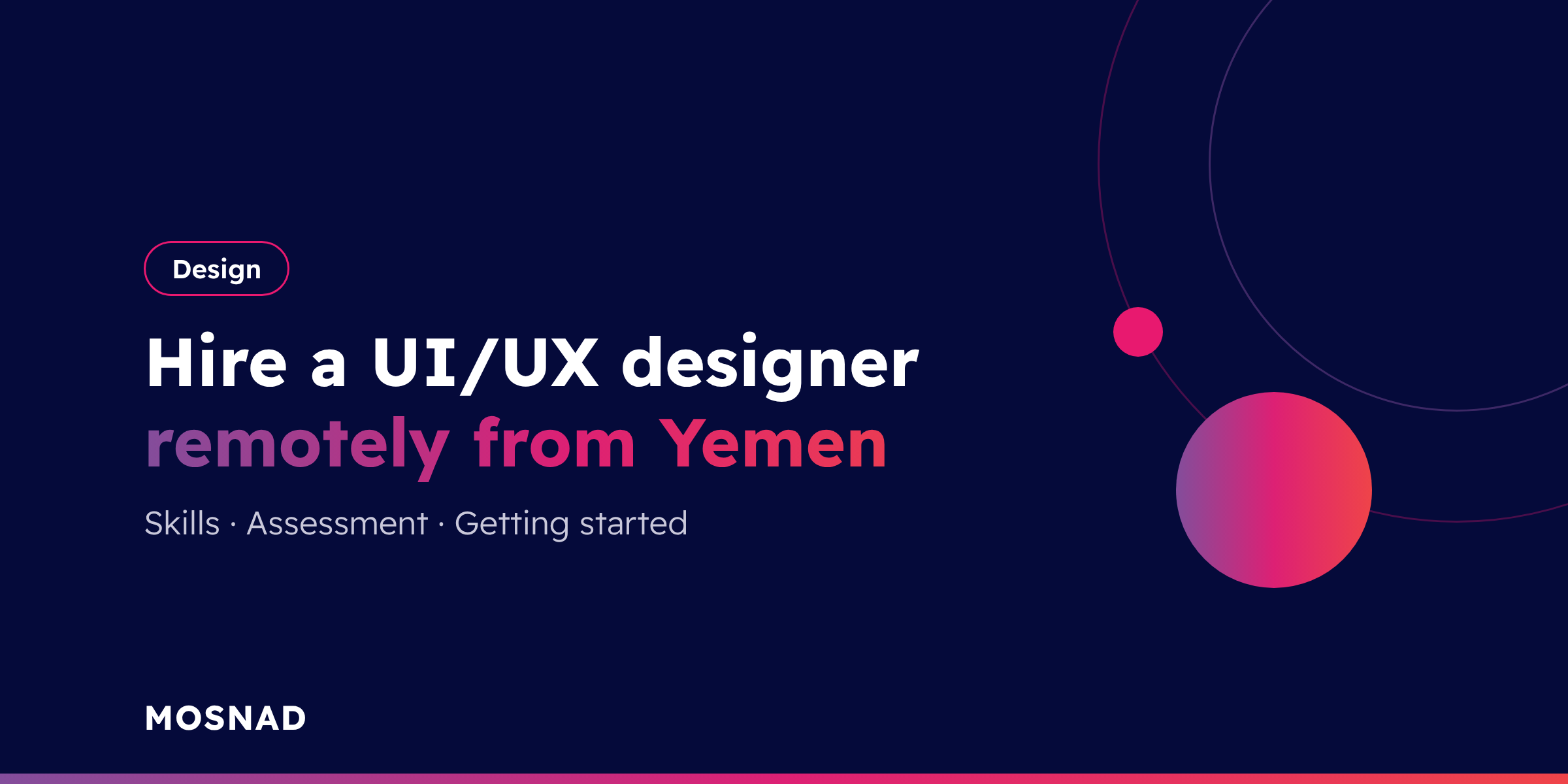 How to Hire a Remote UI/UX Designer from Yemen